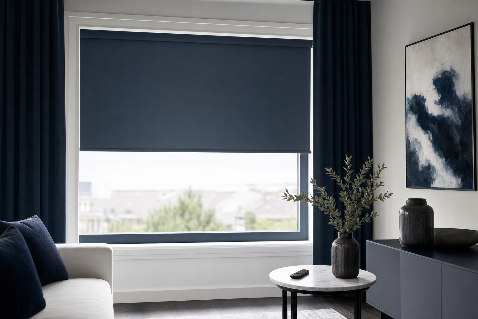 Motorized window shades